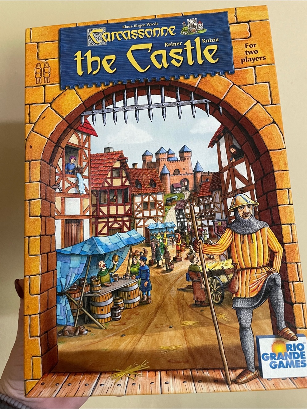 LIKE NEW - Carcassonne The Castle Board Game - Rio Grande Games